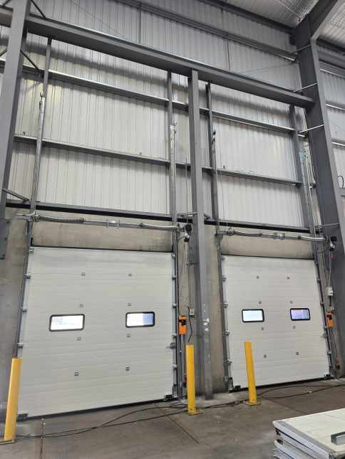 Large Installation Of Multiple Doors And Bays