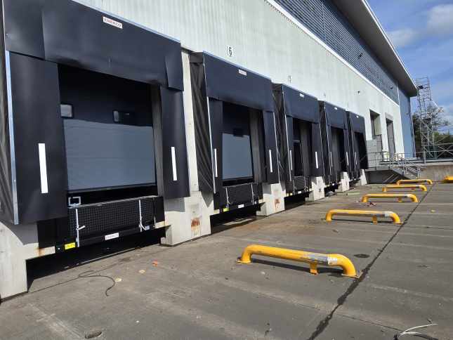 Large Installation Of Multiple Doors And Bays