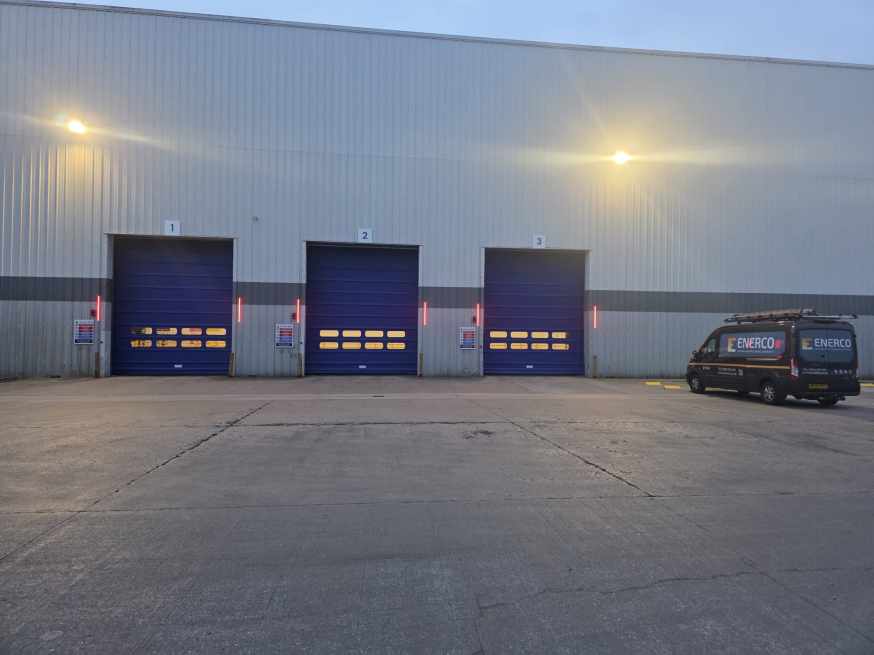 Warehouse Doors With Vision Panels