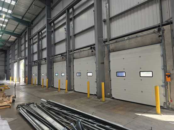 Large Installation Of Multiple Doors And Bays